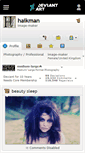 Mobile Screenshot of haikman.deviantart.com