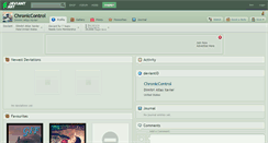 Desktop Screenshot of chroniccontrol.deviantart.com