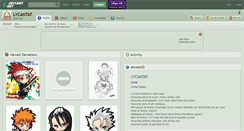 Desktop Screenshot of lycantat.deviantart.com