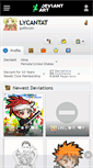 Mobile Screenshot of lycantat.deviantart.com