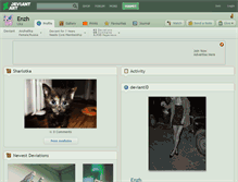 Tablet Screenshot of enzh.deviantart.com