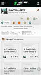 Mobile Screenshot of kaichou-jazz.deviantart.com