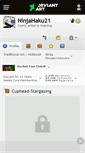 Mobile Screenshot of ninjahaku21.deviantart.com