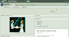 Desktop Screenshot of kissymwah.deviantart.com