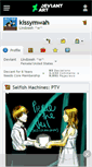 Mobile Screenshot of kissymwah.deviantart.com