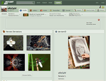 Tablet Screenshot of eresaw.deviantart.com