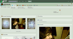 Desktop Screenshot of itschrislife.deviantart.com
