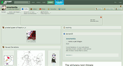 Desktop Screenshot of amortentia.deviantart.com