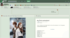 Desktop Screenshot of natbelus.deviantart.com