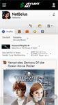 Mobile Screenshot of natbelus.deviantart.com