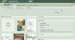 Desktop Screenshot of eyres2598.deviantart.com