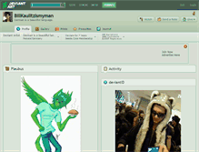 Tablet Screenshot of billkaulitzismyman.deviantart.com