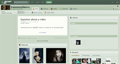Desktop Screenshot of evanescencedawn.deviantart.com
