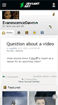 Mobile Screenshot of evanescencedawn.deviantart.com