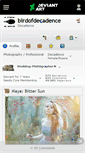 Mobile Screenshot of birdofdecadence.deviantart.com