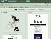 Tablet Screenshot of fluffomaru.deviantart.com