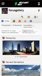 Mobile Screenshot of focusgallery.deviantart.com