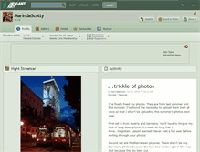 Tablet Screenshot of marindascotty.deviantart.com