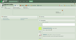 Desktop Screenshot of mitchell-collins.deviantart.com