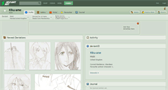 Desktop Screenshot of kiku-ame.deviantart.com