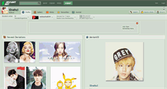 Desktop Screenshot of l0vehcl.deviantart.com