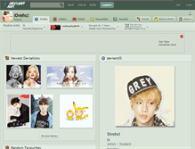 Tablet Screenshot of l0vehcl.deviantart.com