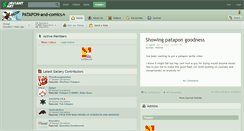 Desktop Screenshot of patapon-and-comics.deviantart.com