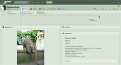 Desktop Screenshot of etereas-stock.deviantart.com