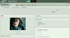 Desktop Screenshot of edlyytam.deviantart.com