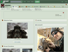 Tablet Screenshot of nilnilnil.deviantart.com