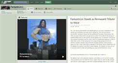 Desktop Screenshot of fantasticlin.deviantart.com