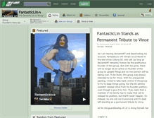 Tablet Screenshot of fantasticlin.deviantart.com