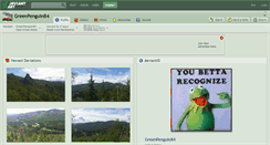 Desktop Screenshot of greenpenguin84.deviantart.com