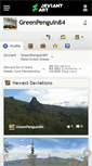 Mobile Screenshot of greenpenguin84.deviantart.com