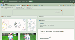 Desktop Screenshot of chaofc.deviantart.com