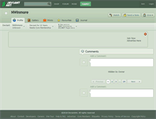 Tablet Screenshot of nwinmore.deviantart.com