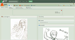 Desktop Screenshot of h-h7.deviantart.com