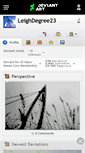 Mobile Screenshot of leighdegree23.deviantart.com