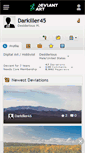 Mobile Screenshot of darkiller45.deviantart.com