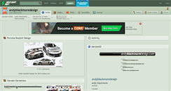 Desktop Screenshot of andyblackmoredesign.deviantart.com
