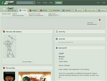 Tablet Screenshot of ceey.deviantart.com