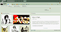 Desktop Screenshot of lekites.deviantart.com