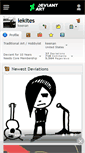 Mobile Screenshot of lekites.deviantart.com