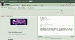 Desktop Screenshot of lavenkitty.deviantart.com