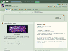 Tablet Screenshot of lavenkitty.deviantart.com