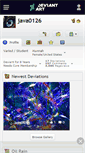 Mobile Screenshot of java0126.deviantart.com