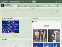 Tablet Screenshot of java0126.deviantart.com