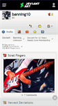 Mobile Screenshot of banning10.deviantart.com