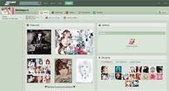 Desktop Screenshot of iloveayu.deviantart.com