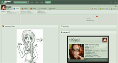 Desktop Screenshot of kyali.deviantart.com